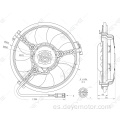 Ventilador vendedor caliente del radiador del coche para A8